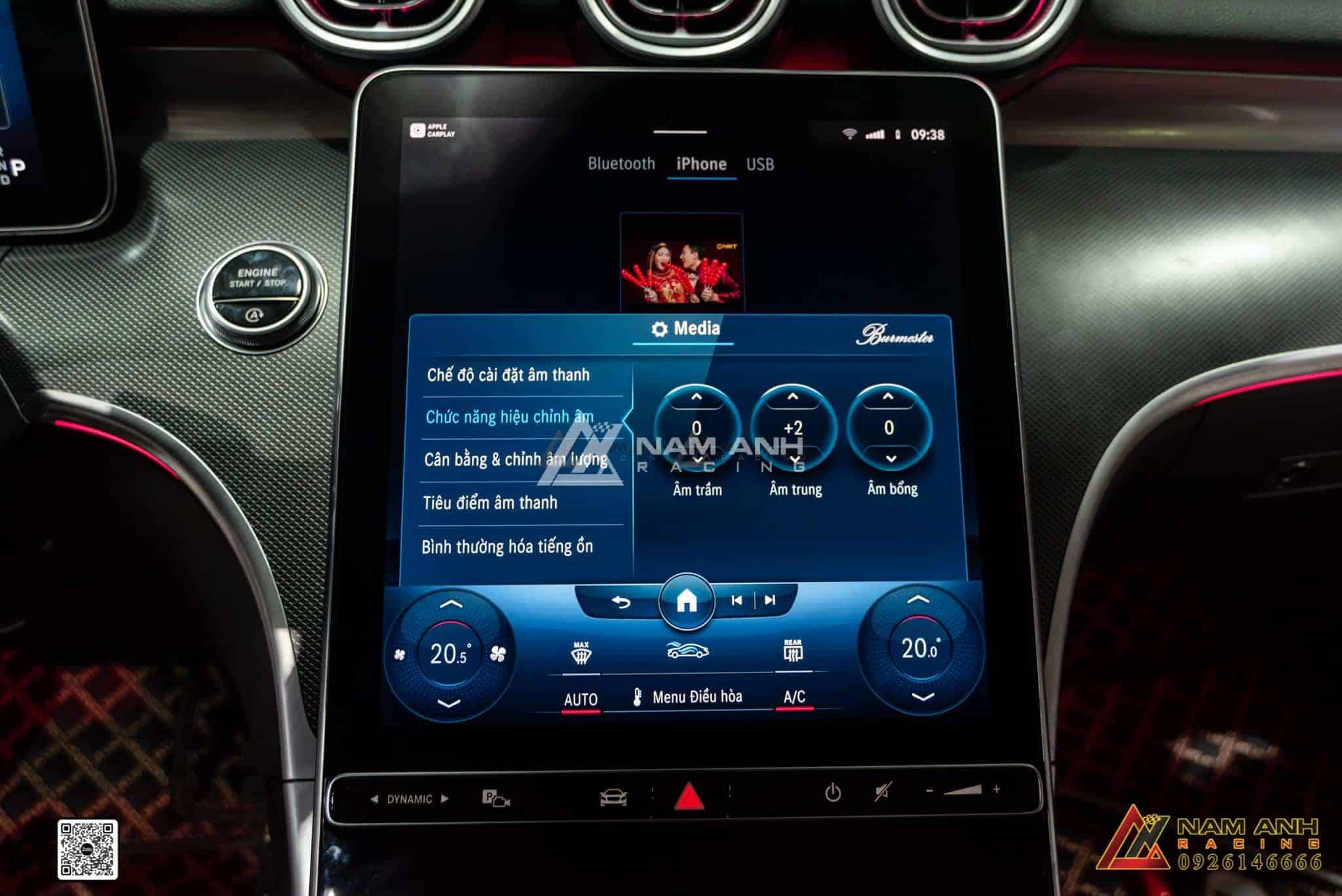 Hệ thống loa Burmester | Mercedes-Benz C-Class (W206) sở hữu những tính năng nổi bật