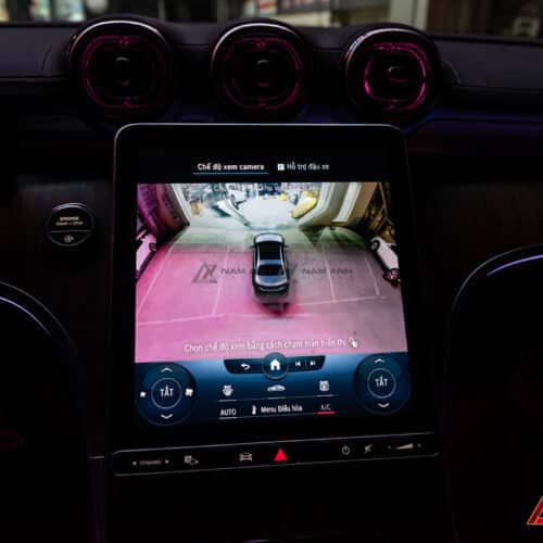 Cách Camera 360 Chính Hãng Hoạt Động Trên Mercedes-Benz C-Class (W206)