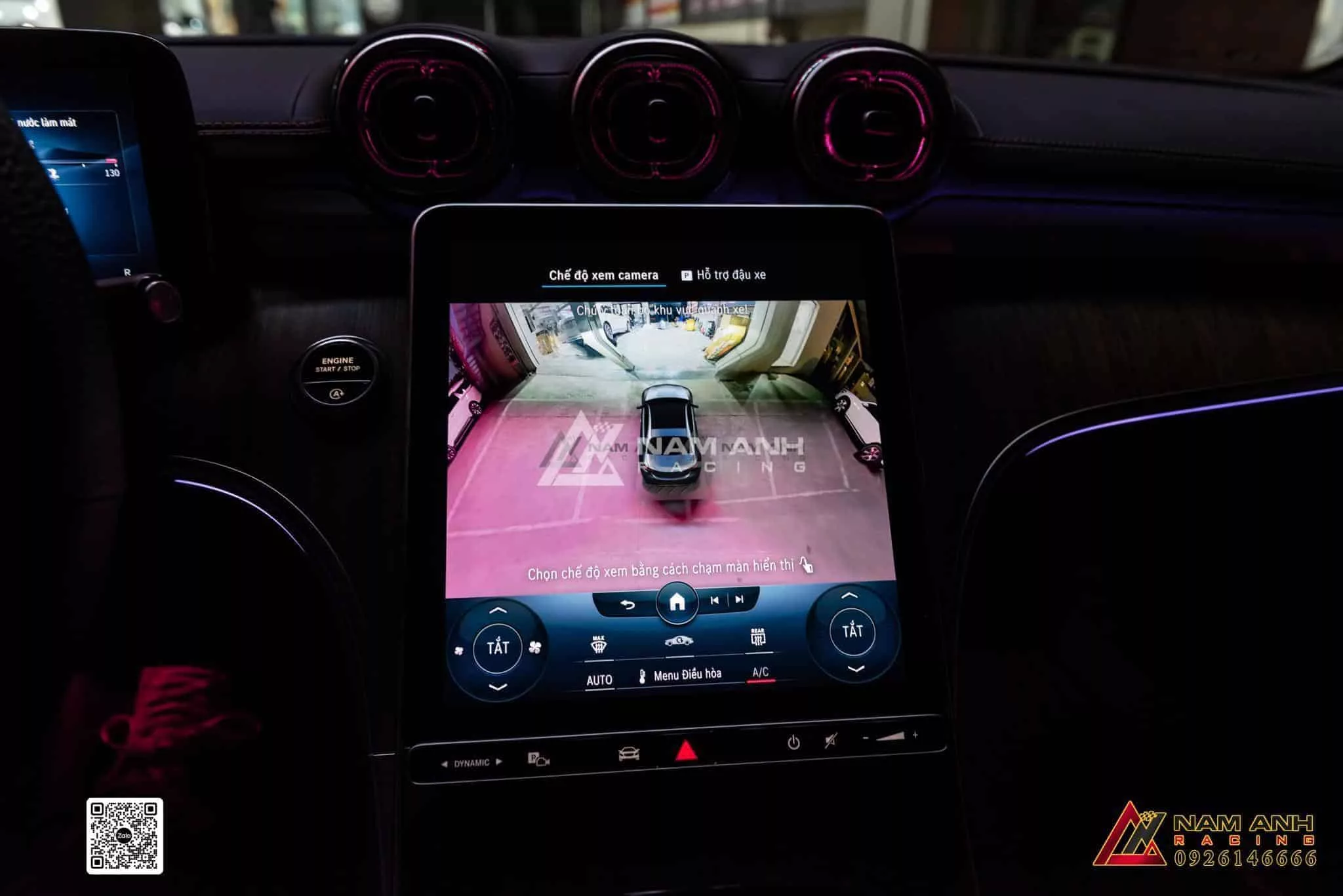 Cách Camera 360 Chính Hãng Hoạt Động Trên Mercedes-Benz C-Class (W206)