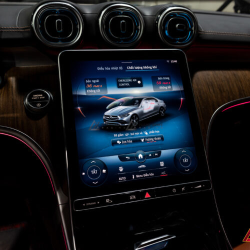 Cách Bộ Phun Nước Hoa Air Balance Chính Hãng | Mercedes C-Class W206 (2022-2026) Hoạt Động Trên Xe