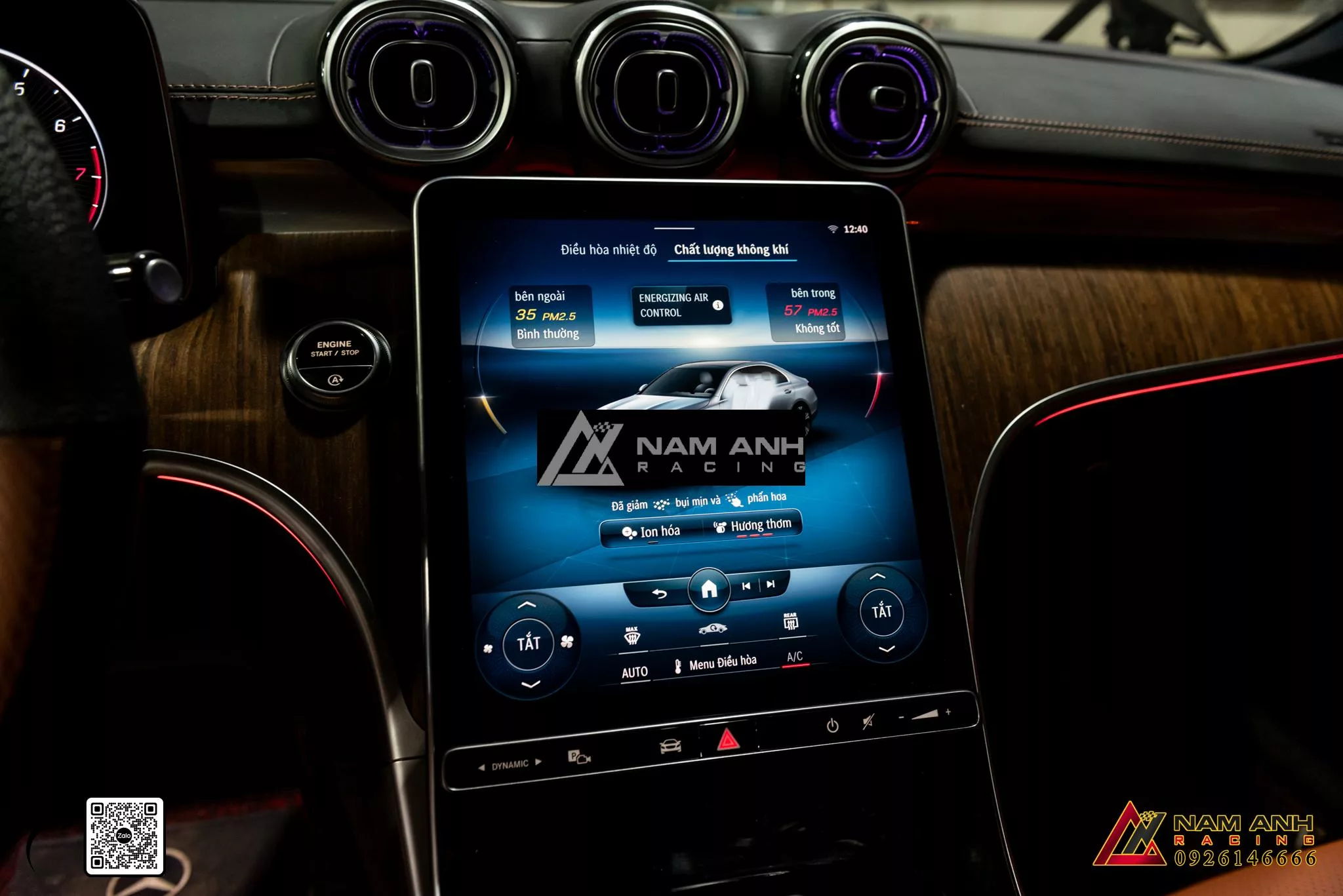 Lợi Ích Của Bộ Phun Nước Hoa Air Balance Chính Hãng | Mercedes C-Class W206 (2022-2026)