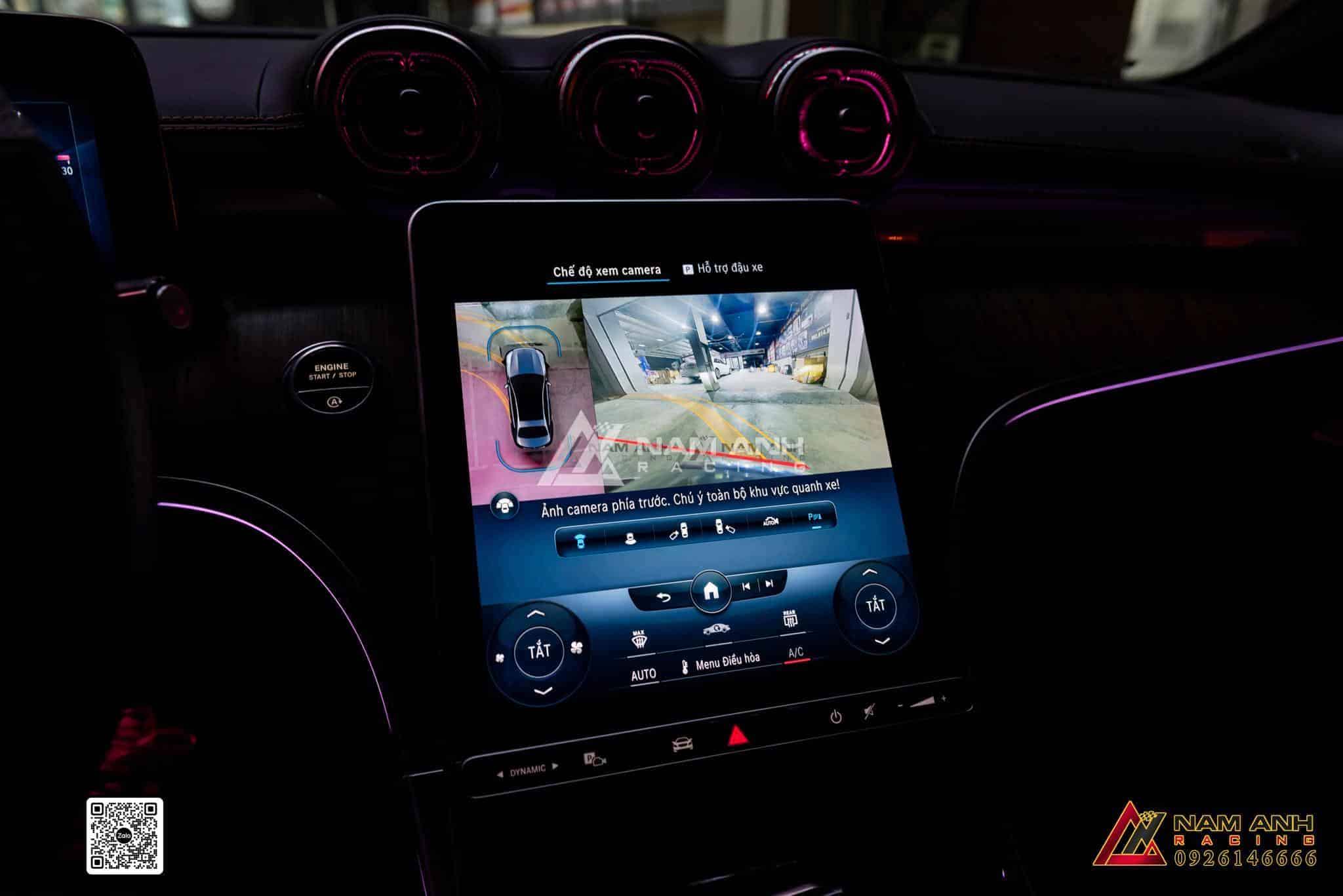 Quy Trình Lắp Đặt Camera 360 Chính Hãng Cho Mercedes-Benz C-Class (W206)