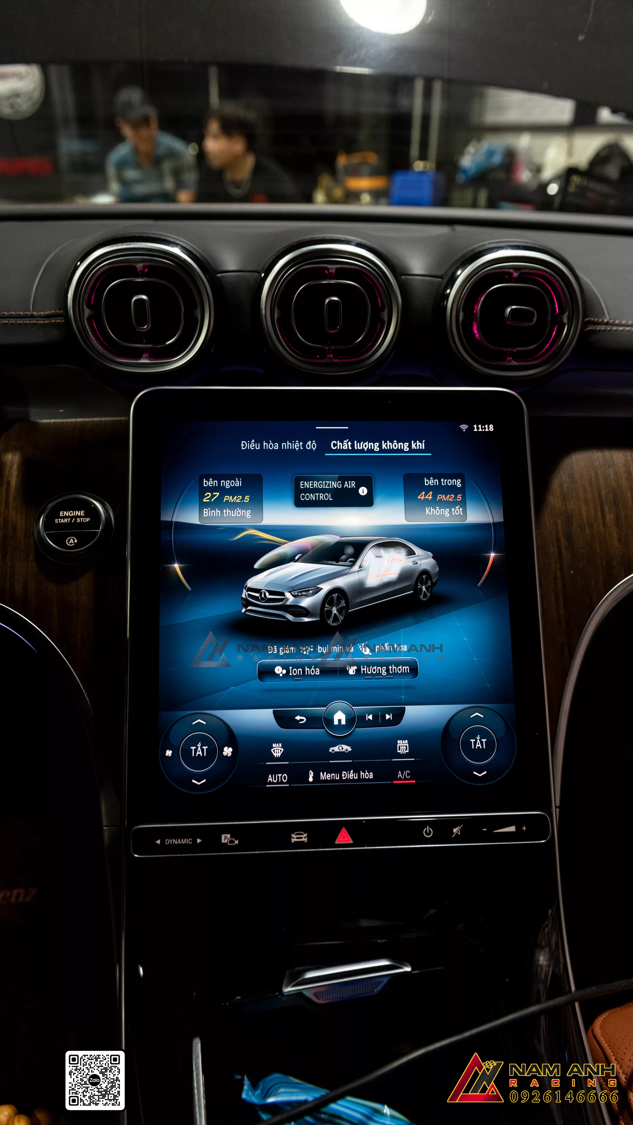 Bảo Dưỡng Bộ Phun Nước Hoa Air Balance Chính Hãng | Mercedes C-Class W206 (2022-2026)