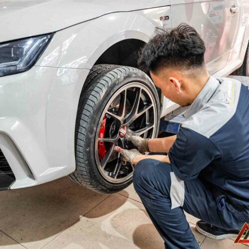 Cảm biến van ngoài tiện lợi, lắp nhanh cho Audi TT tại Nam Anh Racing