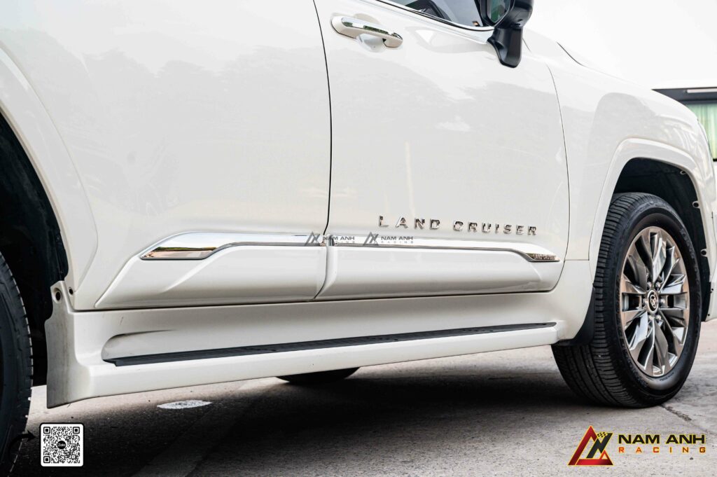 Lớp giáp tăng cường cho hông xe – nâng vẻ ngoài thể thao, bảo vệ tối ưu cho Land Cruiser
