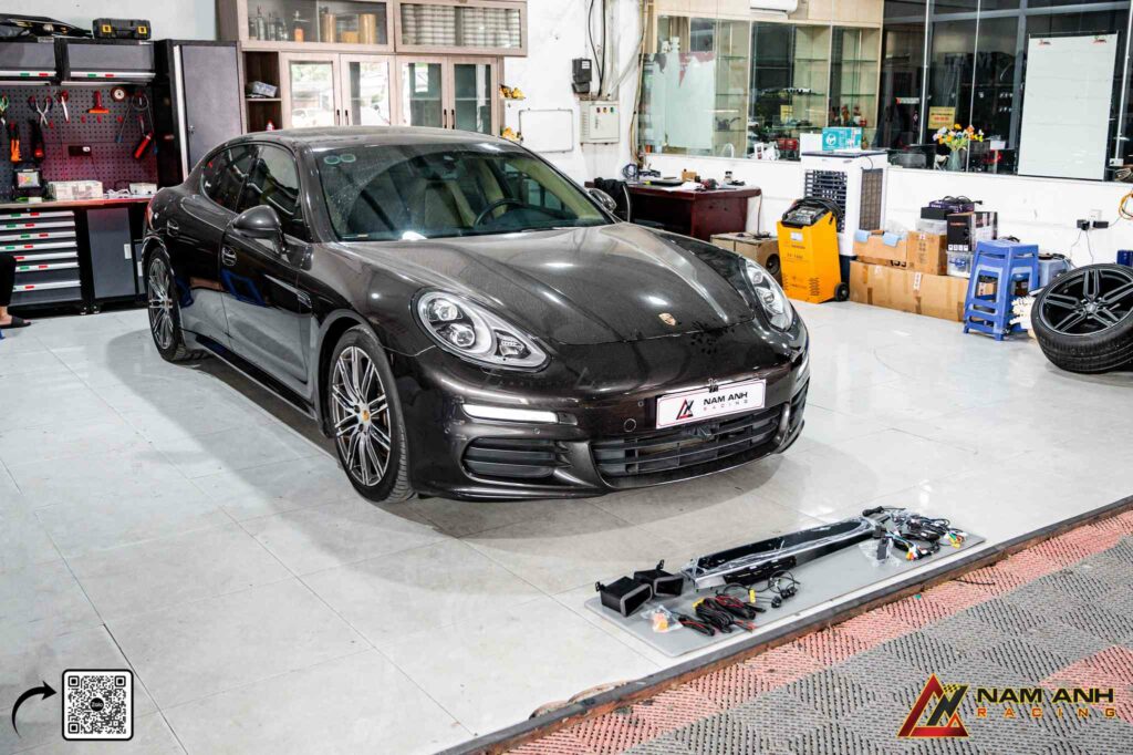 Cam kết linh kiện chính hãng – Nam Anh Racing lắp đặt chuẩn kỹ thuật cho Panamera.