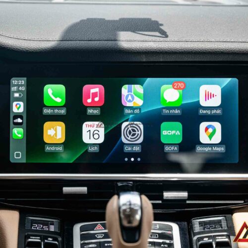 Giải trí không gián đoạn với khả năng chia sẻ nội dung đến hàng ghế sau.