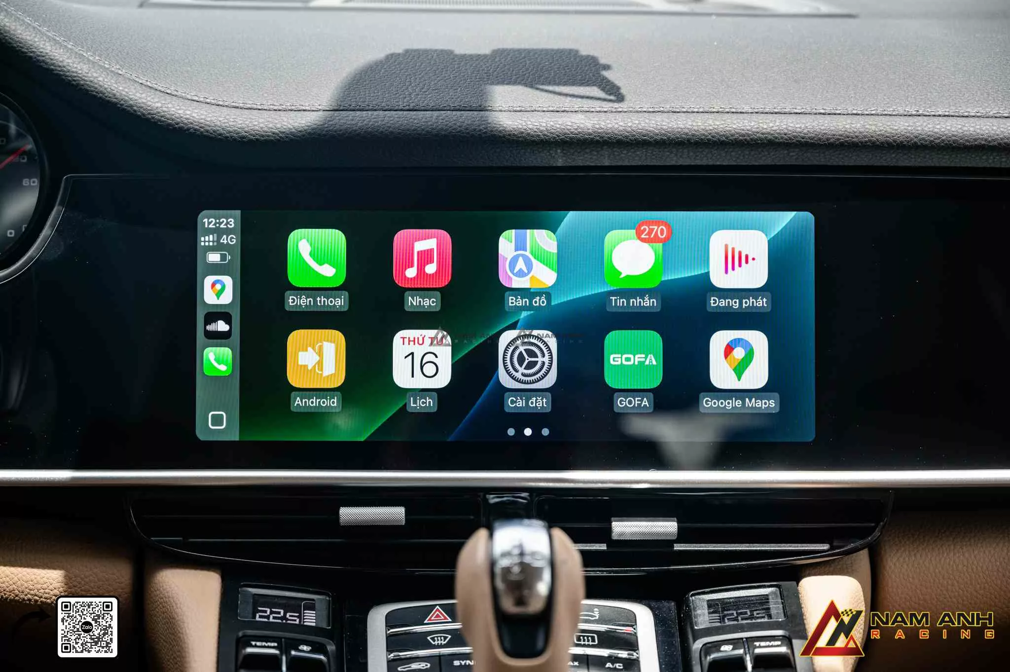 Giải trí không gián đoạn với khả năng chia sẻ nội dung đến hàng ghế sau.