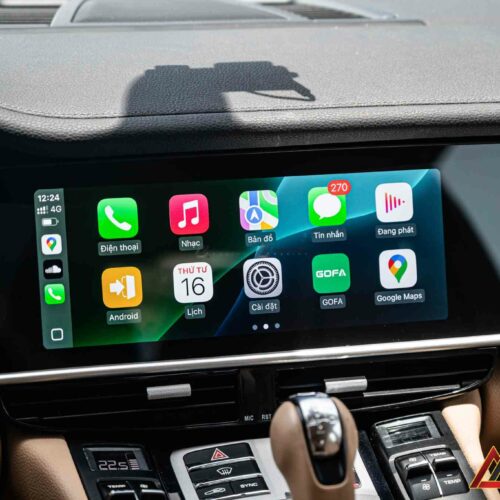 Bộ màn hình giải trí cảm ứng đôi zin Porsche Panamera 970