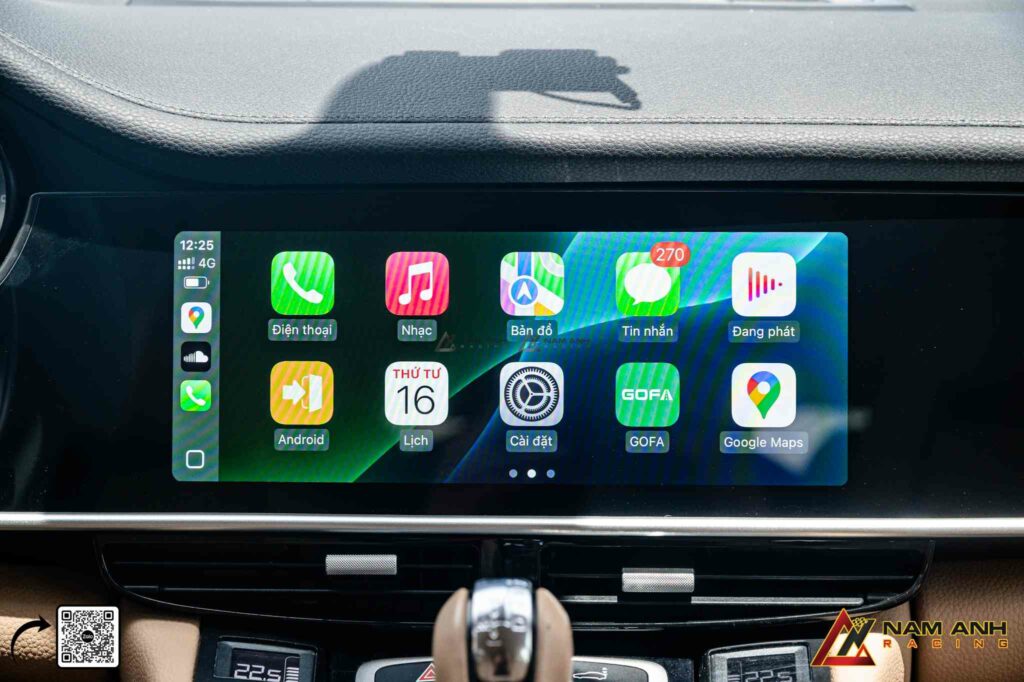 Kết nối toàn diện với Apple CarPlay, Android Auto – trải nghiệm số ngay trong khoang lái.