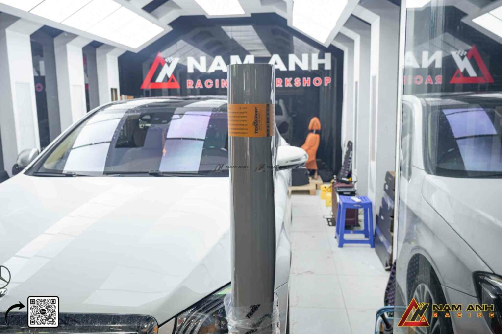 Thi công Teckwrap xám xi măng hoàn thiện trong 1 ngày, chi phí hợp lý, thẩm mỹ vượt mong đợi.