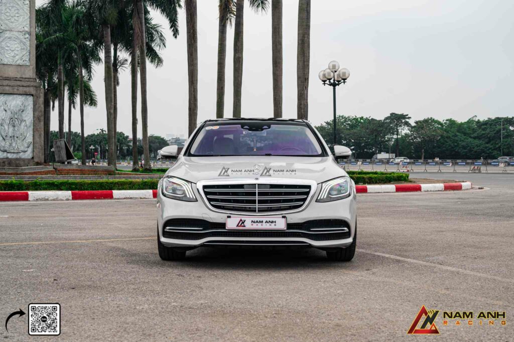 Mercedes S 450 Luxury khoác lên lớp áo xám xi măng Teckwrap, nâng tầm đẳng cấp với phong cách hiện đại