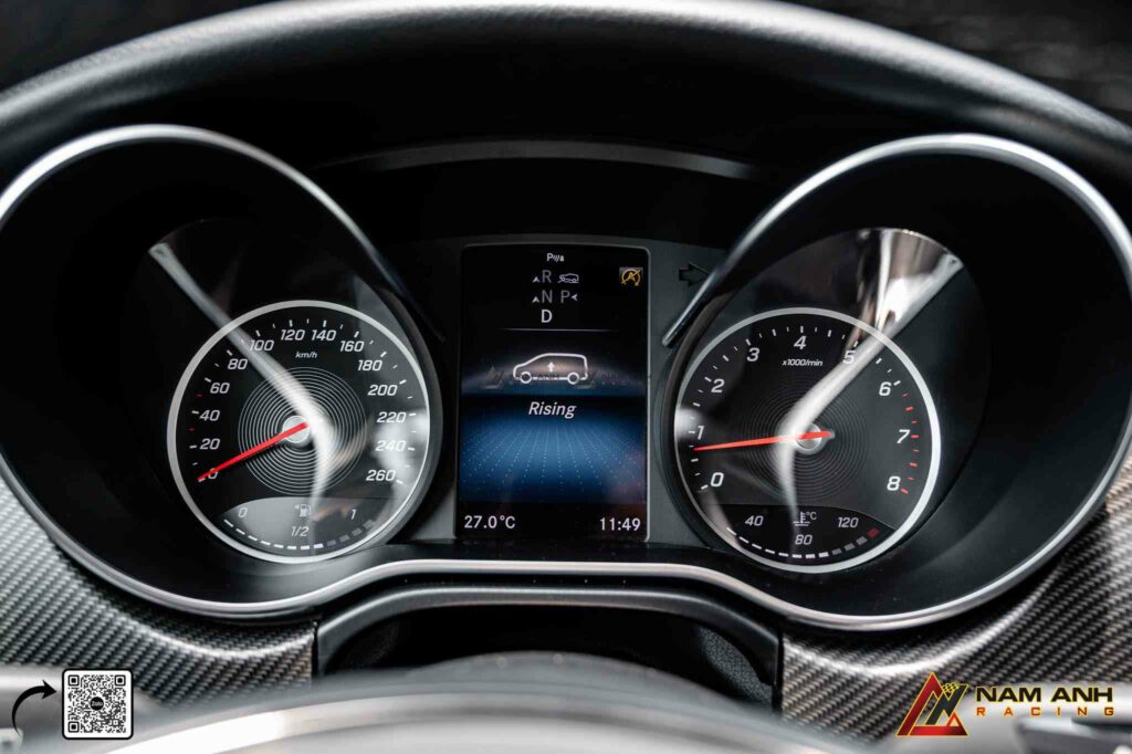 Lắp đặt phuộc hơi AIRMATIC chuyên nghiệp, giữ nguyên cấu trúc xe.

