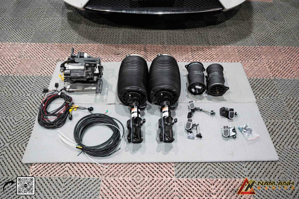 Trải nghiệm khác biệt sau khi nâng cấp phuộc hơi AIRMATIC tại Nam Anh Racing – êm ái, ổn định và đẳng cấp đúng chất V-Class