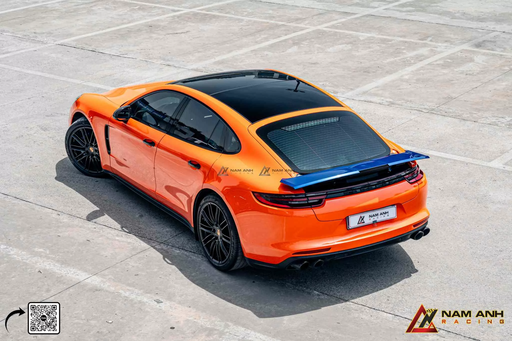 Cánh gió Turbo chất liệu carbon cao cấp dành cho Panamera 971