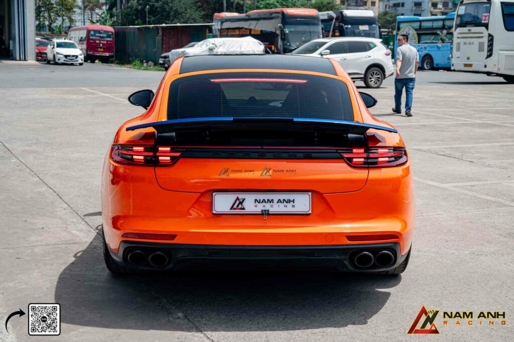 Cánh gió Turbo carbon – nâng tầm khí động học cho Panamera 971, tăng ổn định khi chạy tốc độ cao