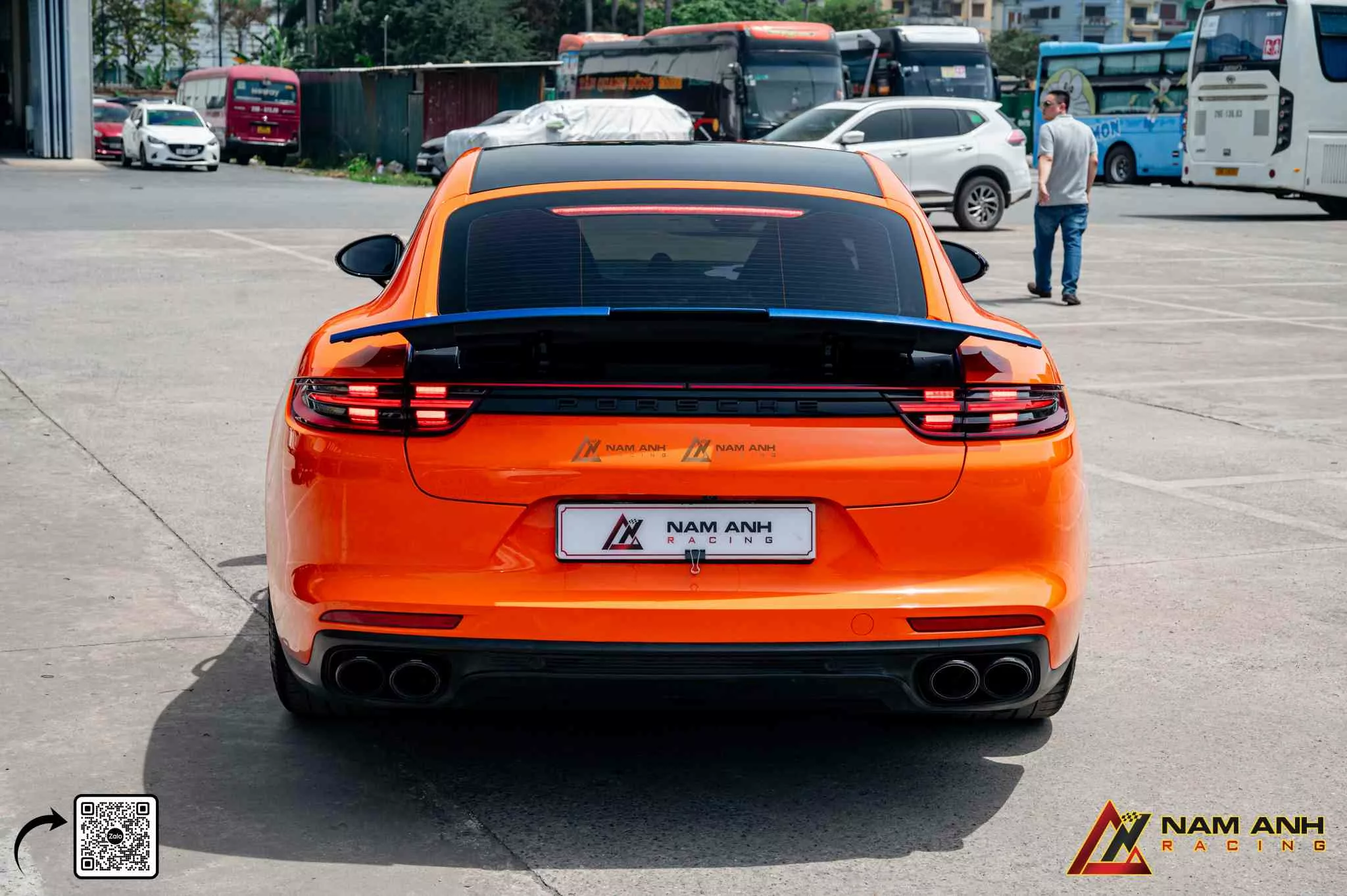 Cánh gió Turbo carbon – nâng tầm khí động học cho Panamera 971, tăng ổn định khi chạy tốc độ cao