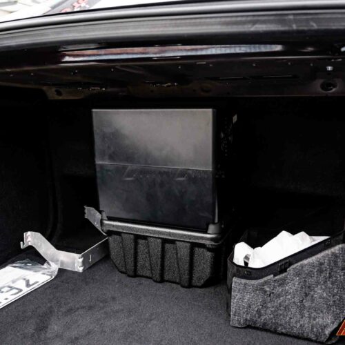 Nội thất thương gia với tủ lạnh giữa hai ghế sau S-Class W222