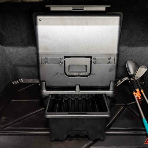 Hộc lạnh mini hàng ghế thứ hai trên S-Class W223