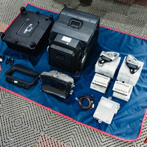 Nội thất W223 nâng cấp tủ lạnh thương gia phía sau