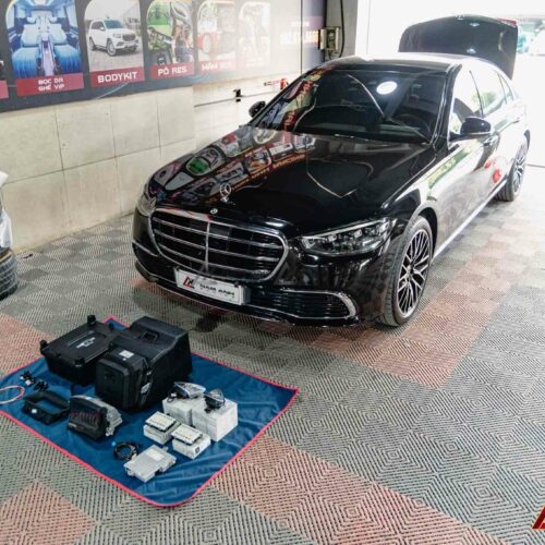 Tủ lạnh hàng ghế sau Mercedes-Benz S-Class W223 phiên bản mới