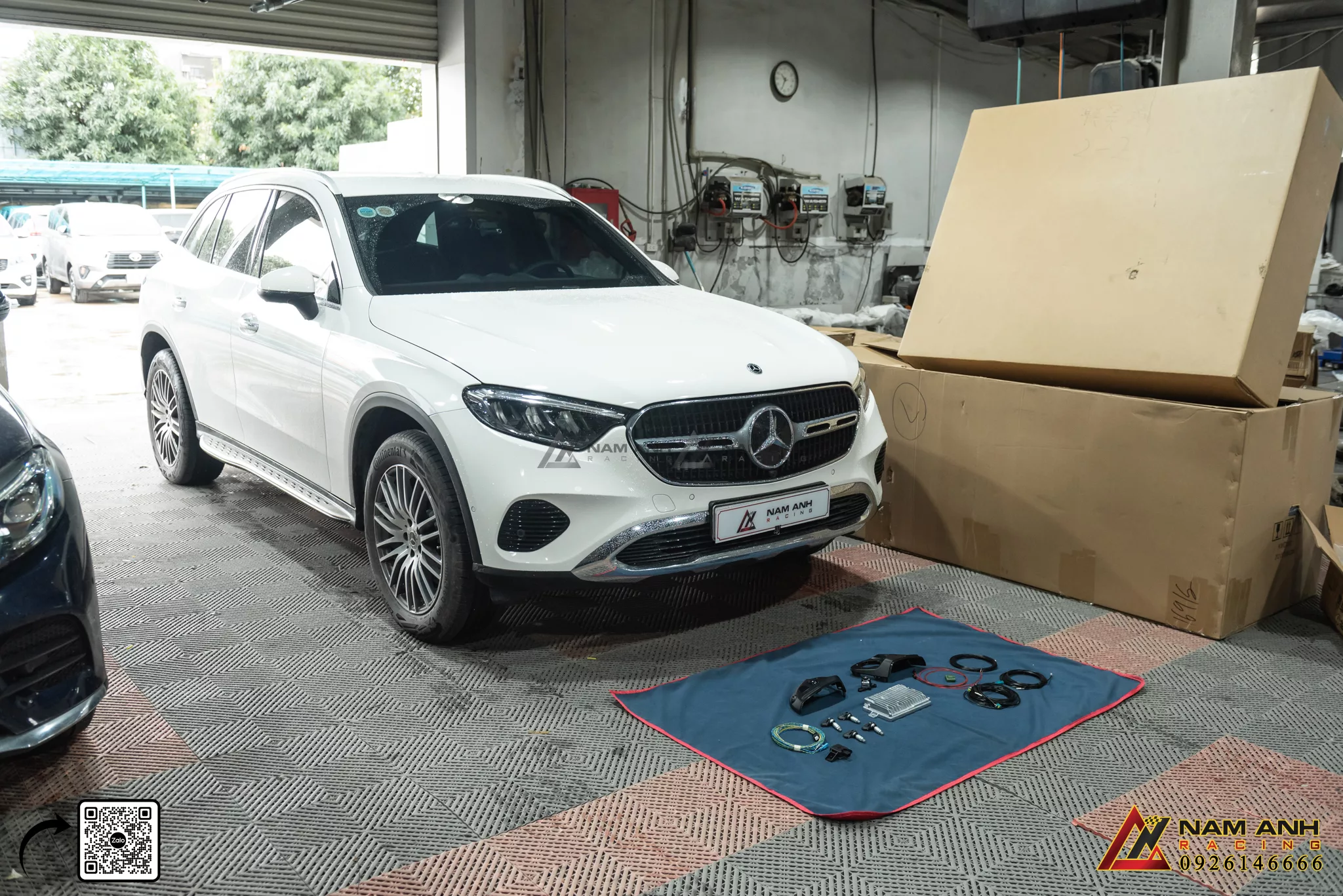 Giới Thiệu Về Hệ Thống Áp Suất Lốp Chính Hãng | Mercedes GLC-Class X254 (2022-2025)