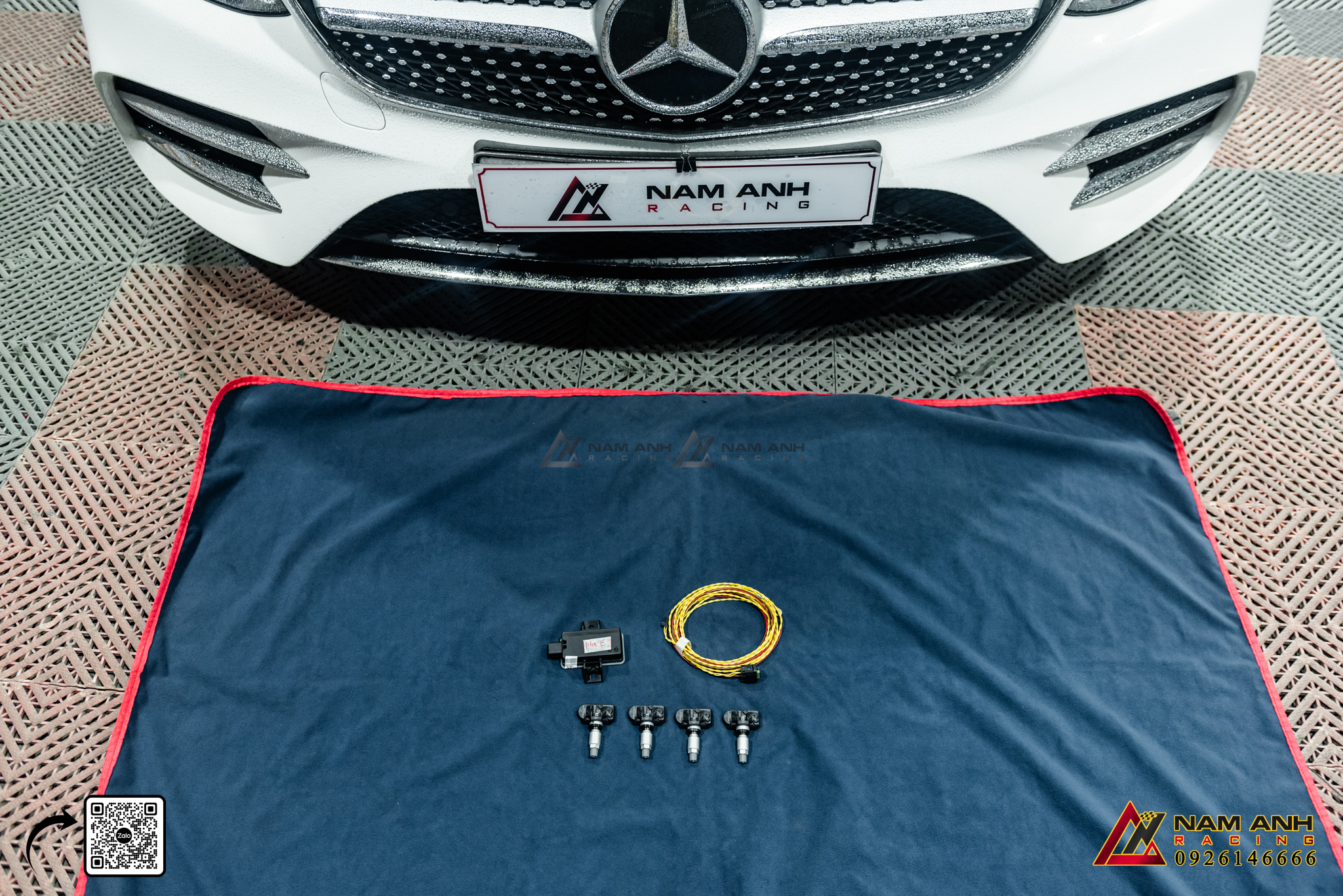 Giới Thiệu Về Hệ Thống Áp Suất Lốp Chính Hãng | Mercedes E-Class W213 (16-20)