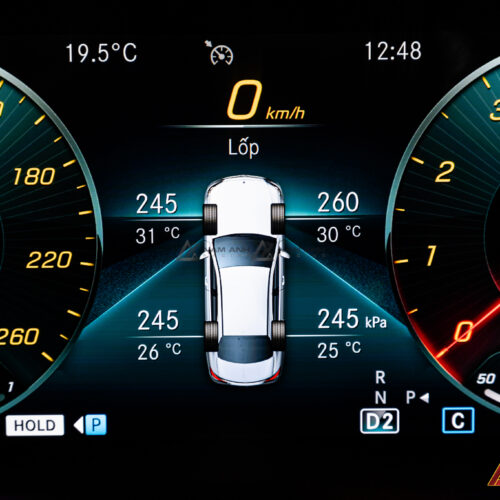 Các Tính Năng Nổi Bật Và Bộ Thiết Bị Của Hệ Thống Áp Suất Lốp Chính Hãng | Mercedes E-Class W213 (21-23)