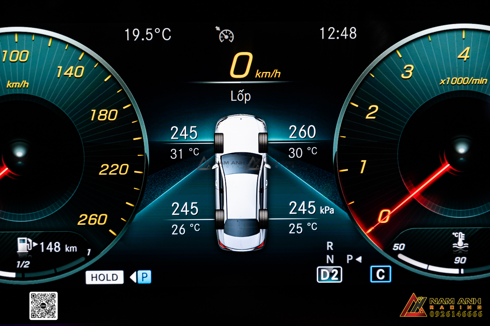 Các Tính Năng Nổi Bật Và Bộ Thiết Bị Của Hệ Thống Áp Suất Lốp Chính Hãng | Mercedes E-Class W213 (21-23)