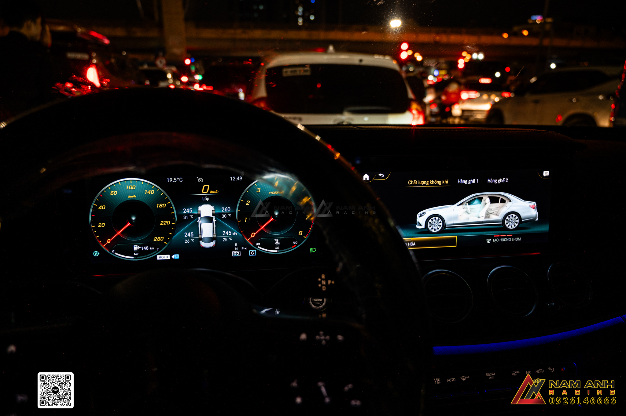 Cách Hệ Thống Áp Suất Lốp Chính Hãng | Mercedes E-Class W213 (21-23) Hoạt Động