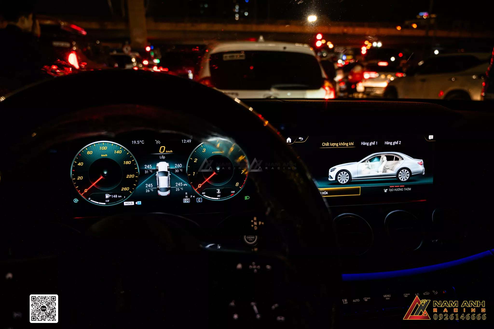 Cách Hệ Thống Áp Suất Lốp Chính Hãng | Mercedes E-Class W213 (21-23) Hoạt Động