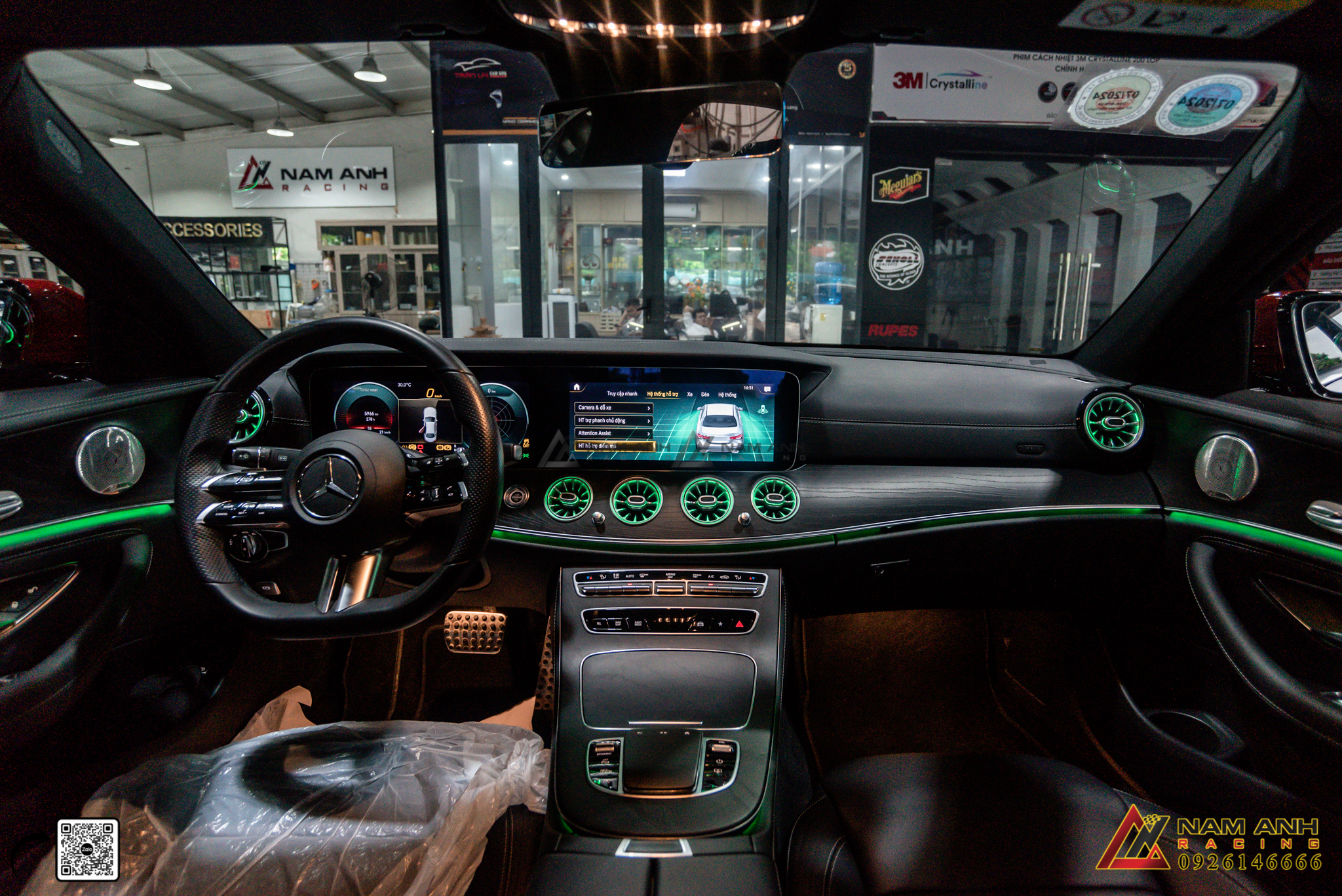 Cách Hệ Thống Cảnh Báo Điểm Mù Hoạt Động Trên Mercedes E-Class W213 (21-23)