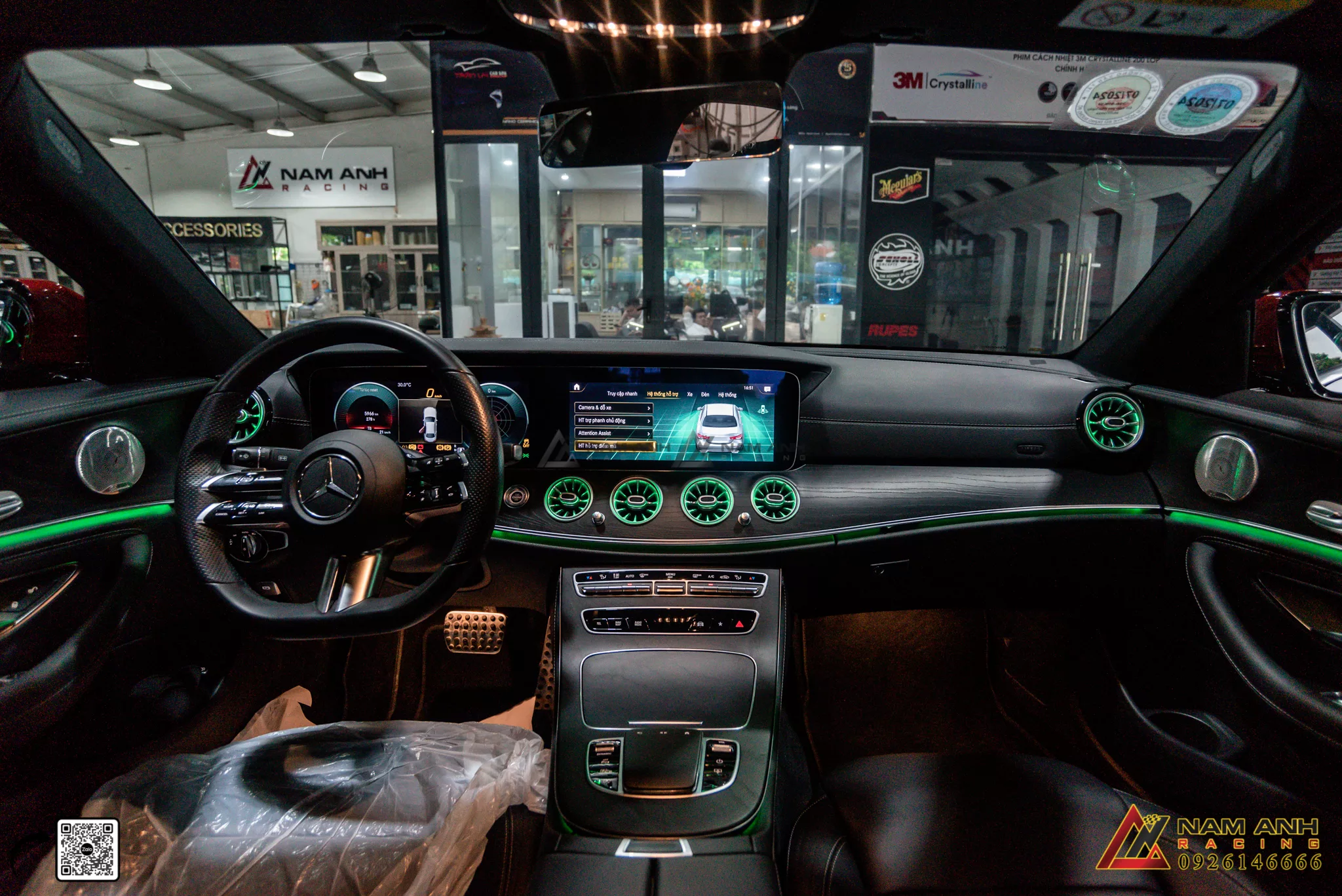 Cách Hệ Thống Cảnh Báo Điểm Mù Hoạt Động Trên Mercedes E-Class W213 (21-23)