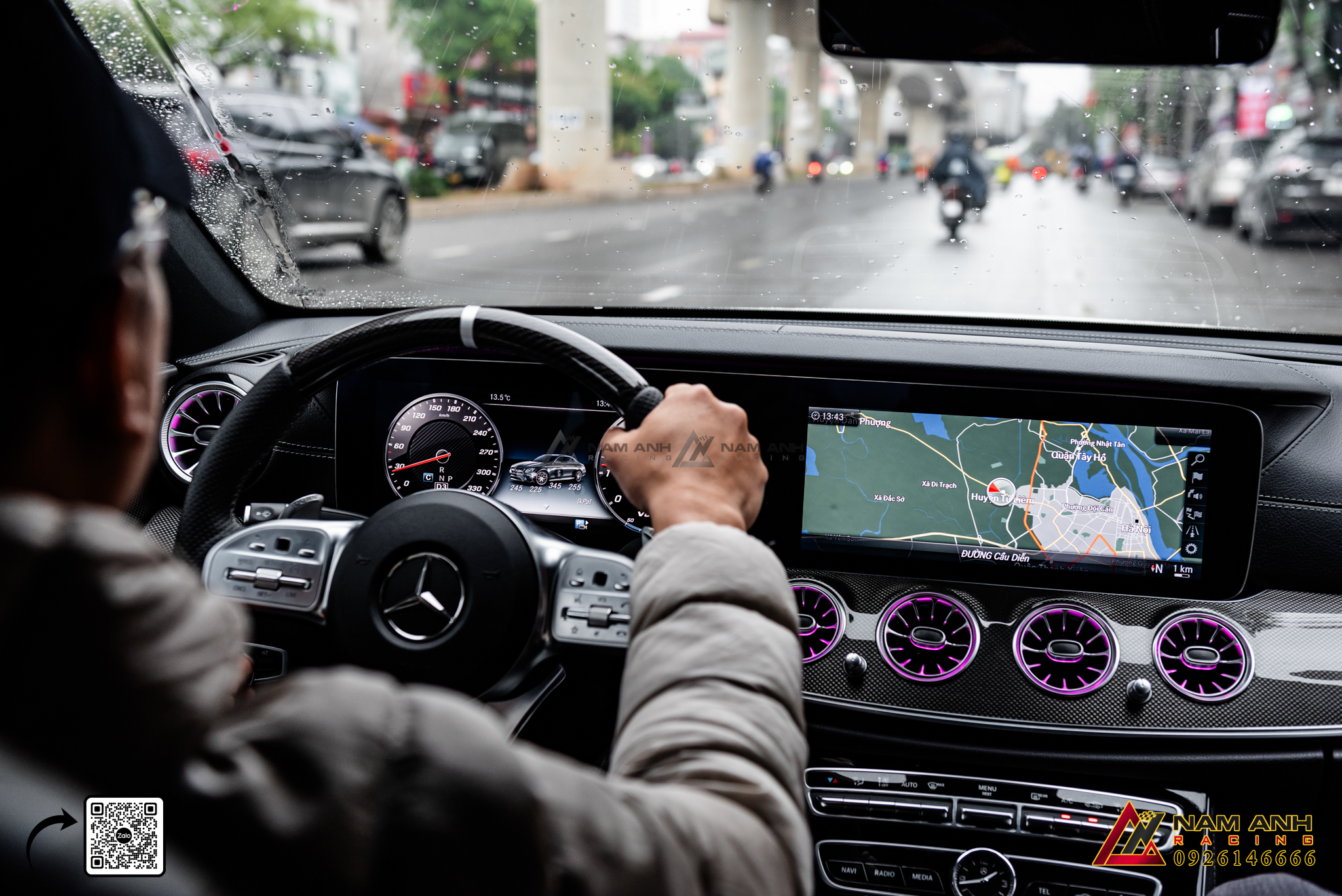 Cách Hệ Thống Áp Suất Lốp Chính Hãng | Mercedes E-Class W213 (16-20) Hoạt Động