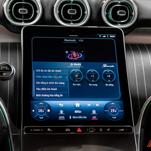 Loa Burmester chính hãng | Mercedes GLC-Class X254 (2022-2025) có bộ khuếch đại 15 kênh giúp điều khiển hệ thống loa