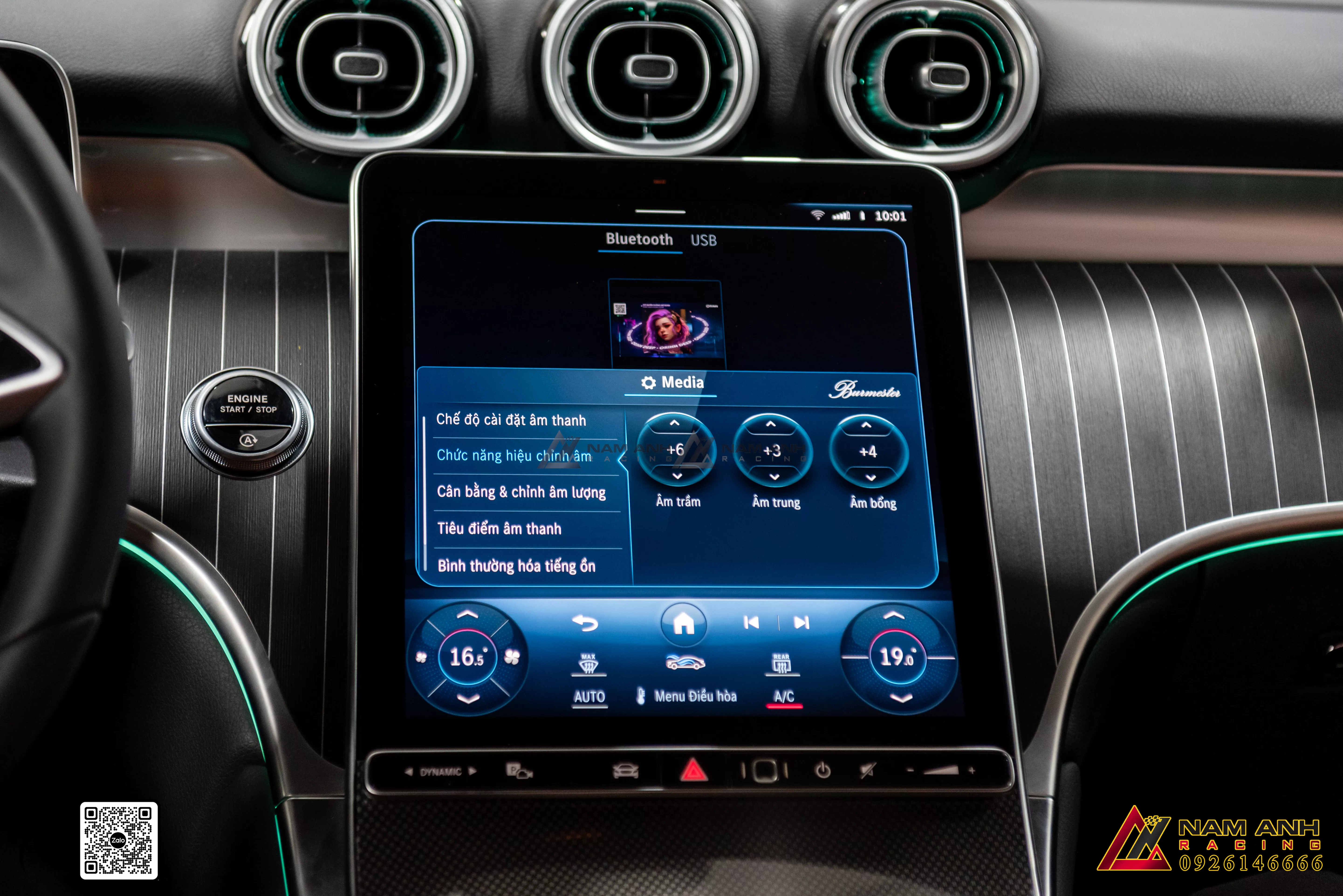 Loa Burmester chính hãng | Mercedes GLC-Class X254 (2022-2025) có bộ khuếch đại 15 kênh giúp điều khiển hệ thống loa