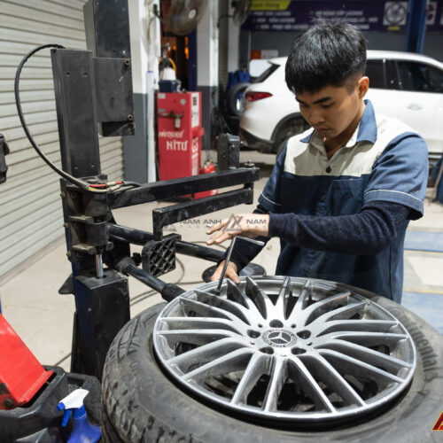 Quy trình lắp đặt hệ thống áp suất lốp chính hãng | Mercedes GLC-Class X254 (2022-2025)