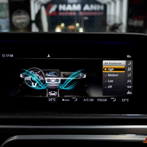 Mùi hương tinh tế lan tỏa đều khắp khoang xe G-Class