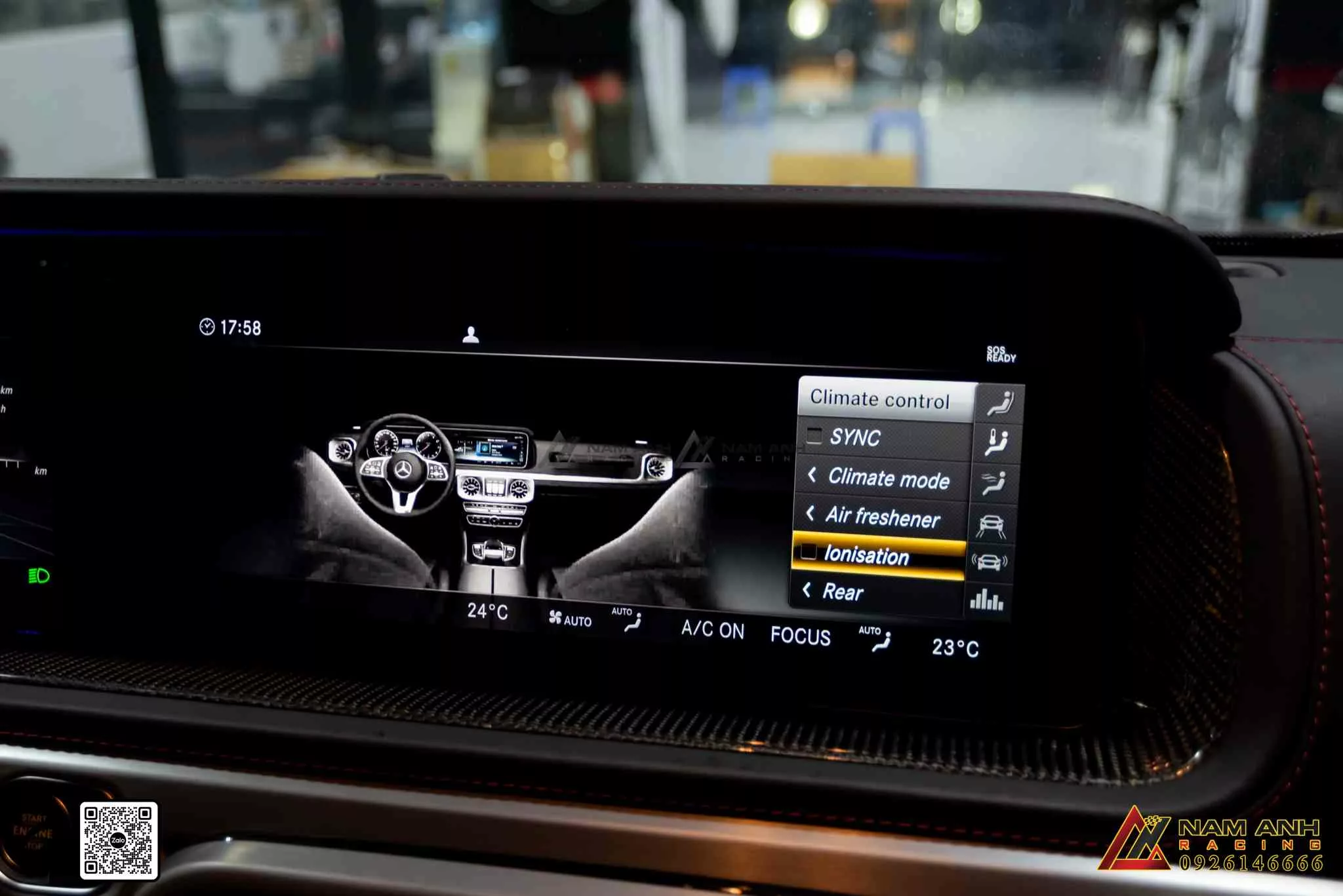 Nội thất G-Class thêm phần tinh tế với Air Balance