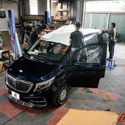 Bodykit Maybach – nâng cấp diện mạo V-Class, giữ chuẩn sang trọng Đức.