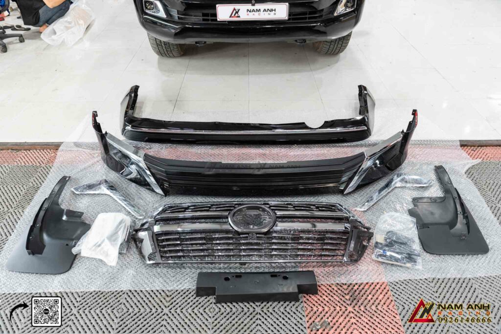 Thiết kế bodylip táo bạo, hoàn thiện tổng thể ngoại thất Toyota Land Cruiser LC200