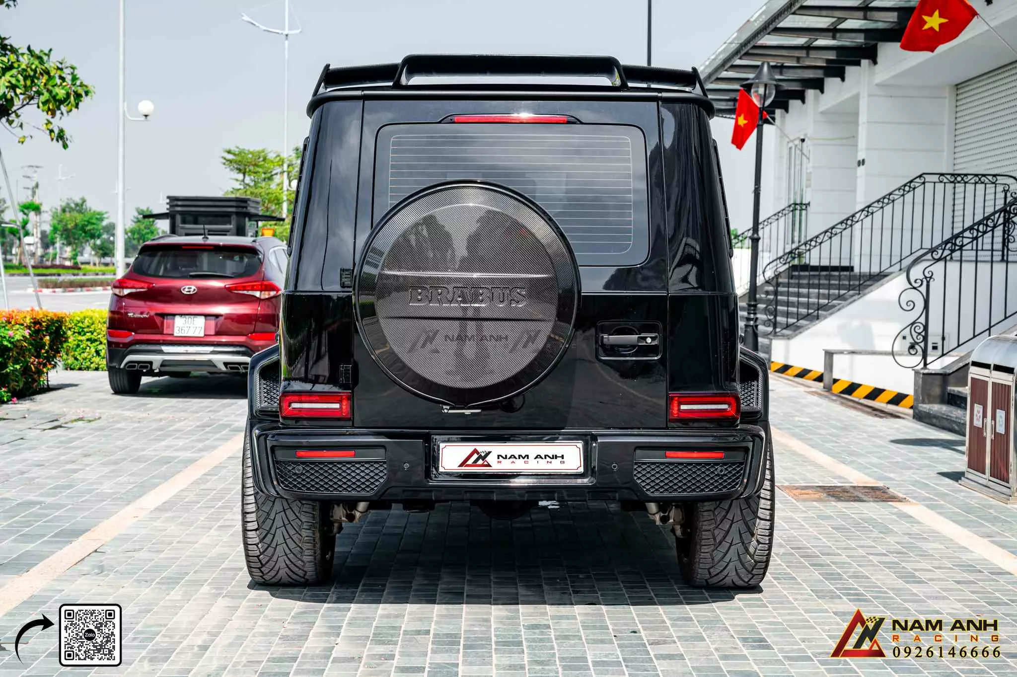 Độ bodykit Brabus G800 tăng khí động học cho G-Class