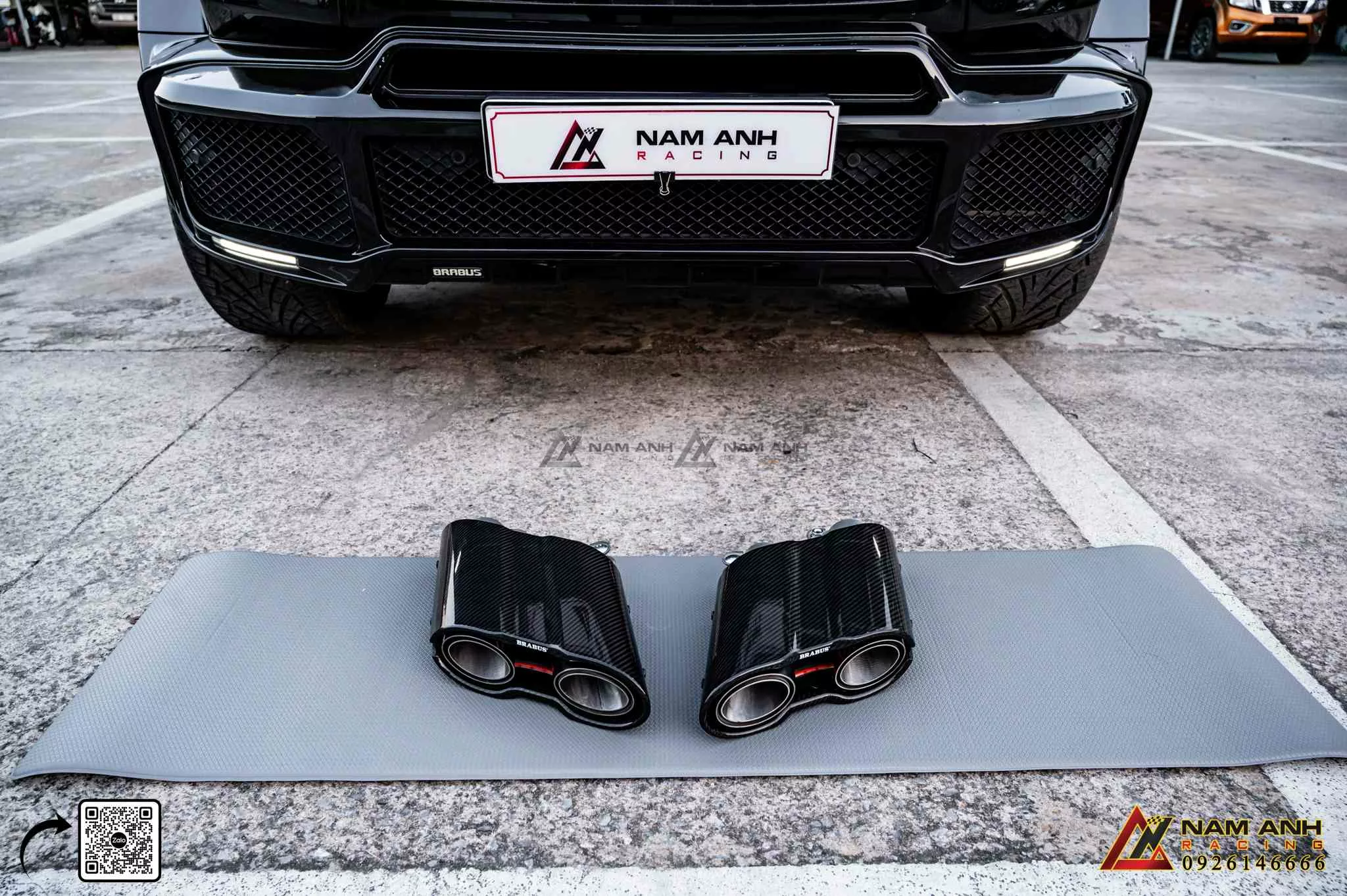 Đầu pô LED Brabus độ chính hãng cho G-Class