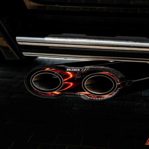 Đầu pô LED Brabus điểm nhấn cho đuôi xe G-Class