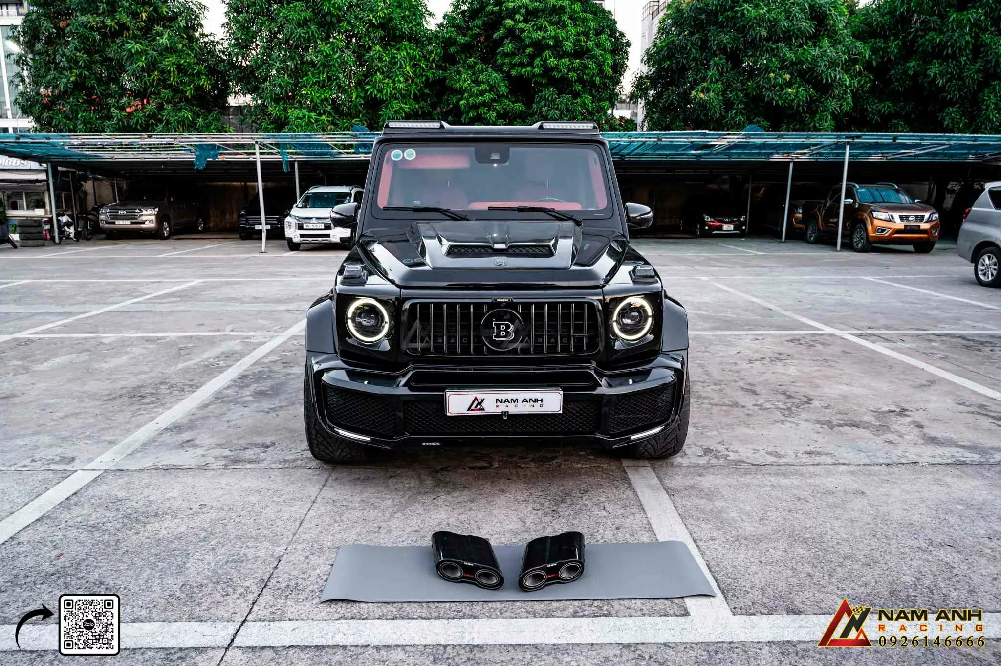 Đầu pô LED Brabus cho G-Class