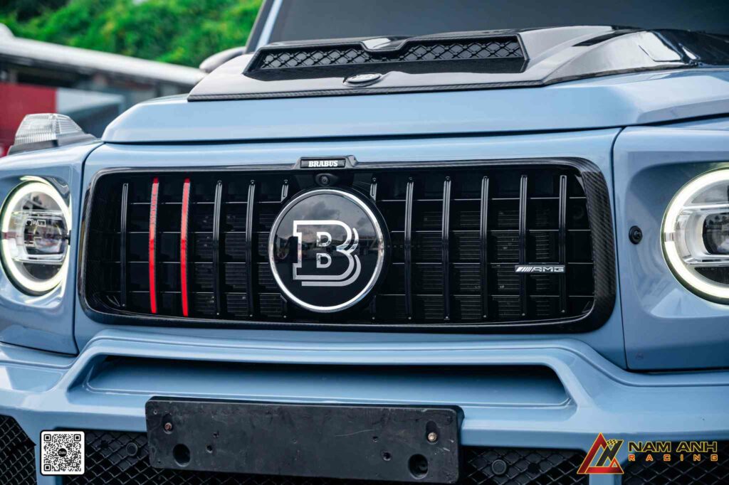 Cấu trúc cản Brabus không chỉ để đẹp mà phục vụ rõ ràng cho hiệu suất vận hành thực tế