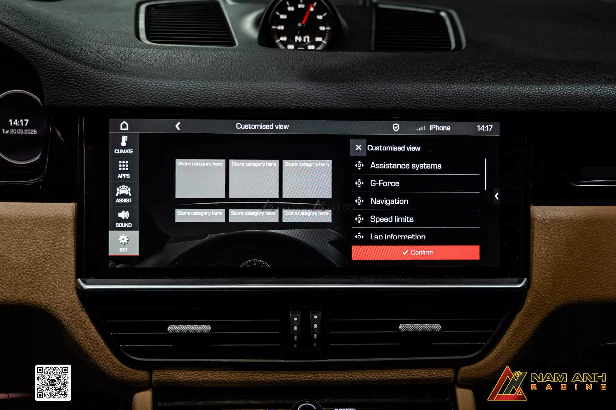Mọi thông số vận hành hiển thị mượt mà ngay trong tầm mắt người lái