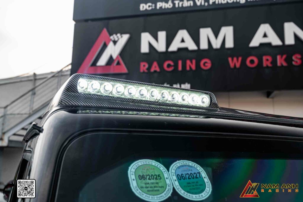 Cường độ chiếu sáng đèn cao, đảm bảo tầm nhìn xa khi chạy đêm.