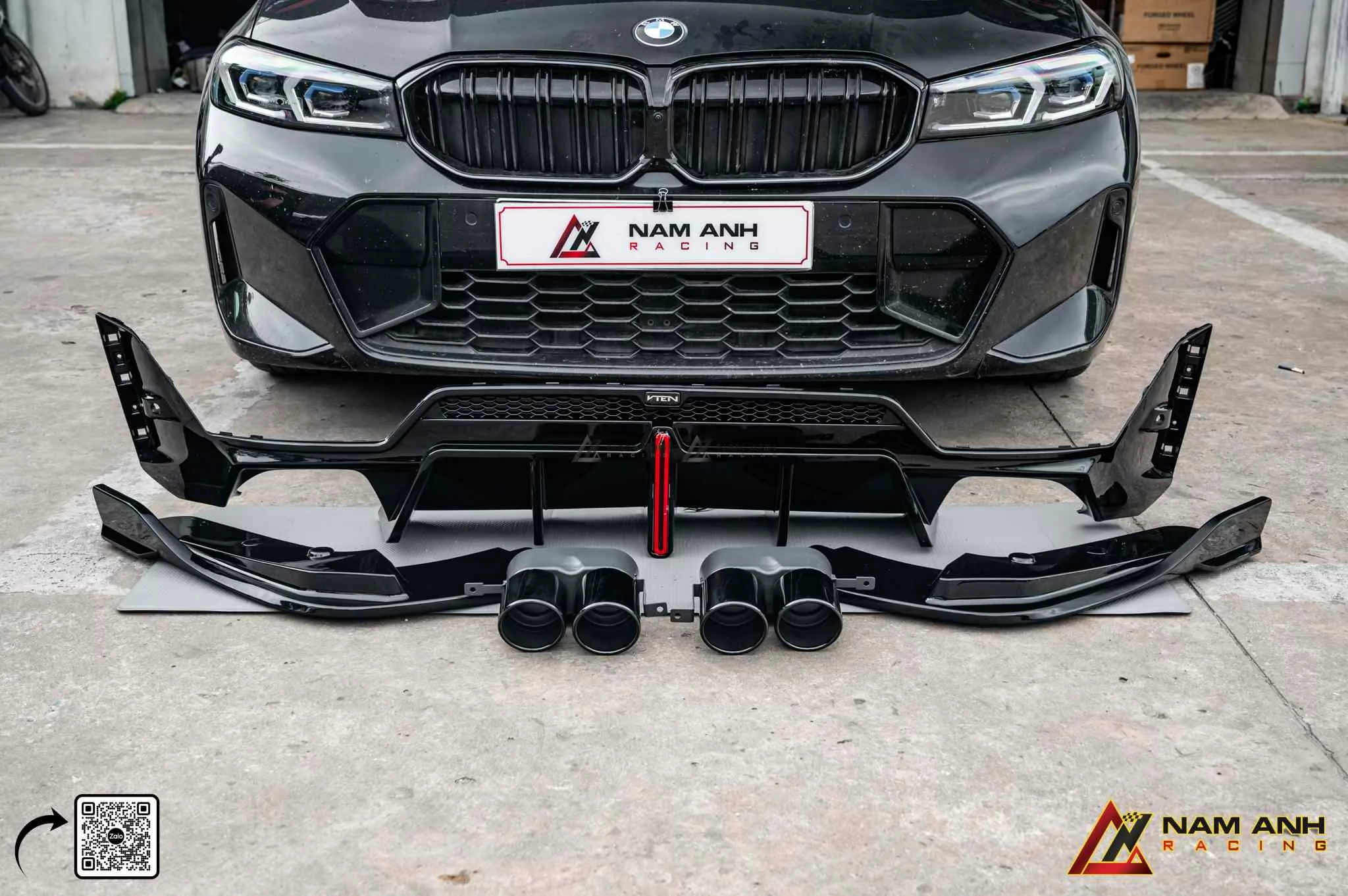 Vten làm dày phần đuôi mà không gây nặng nề hay lệch tổng thể.