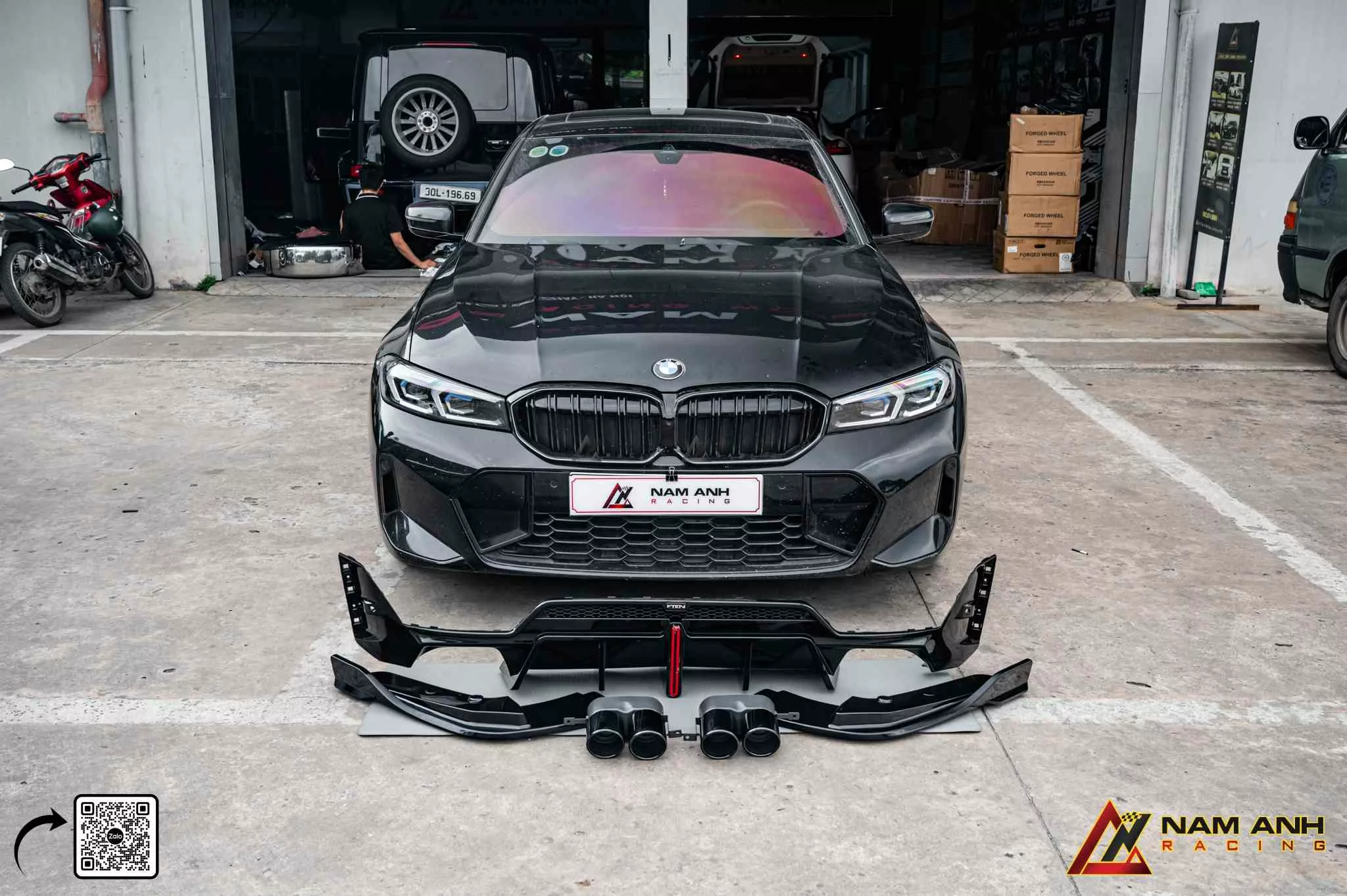 Lip sau Vten BMW 3-Series G20 LCI